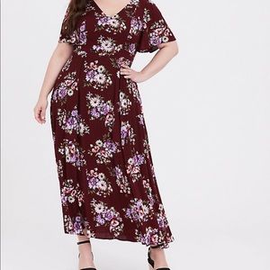 Torrid maxi dress (size 2)